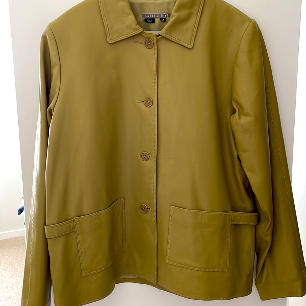 NWOT Isabella Bird Leather jacket size M